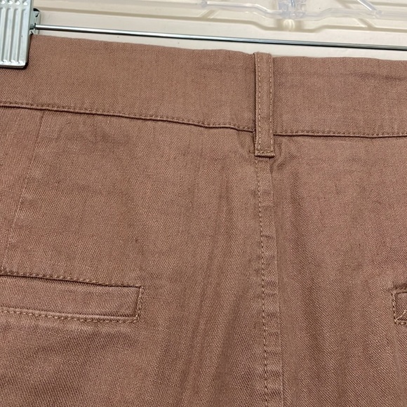 Peruvian Connection Kayla Linen-Blend Wide-Leg Trousers, Size 6 - Picture 14 of 15